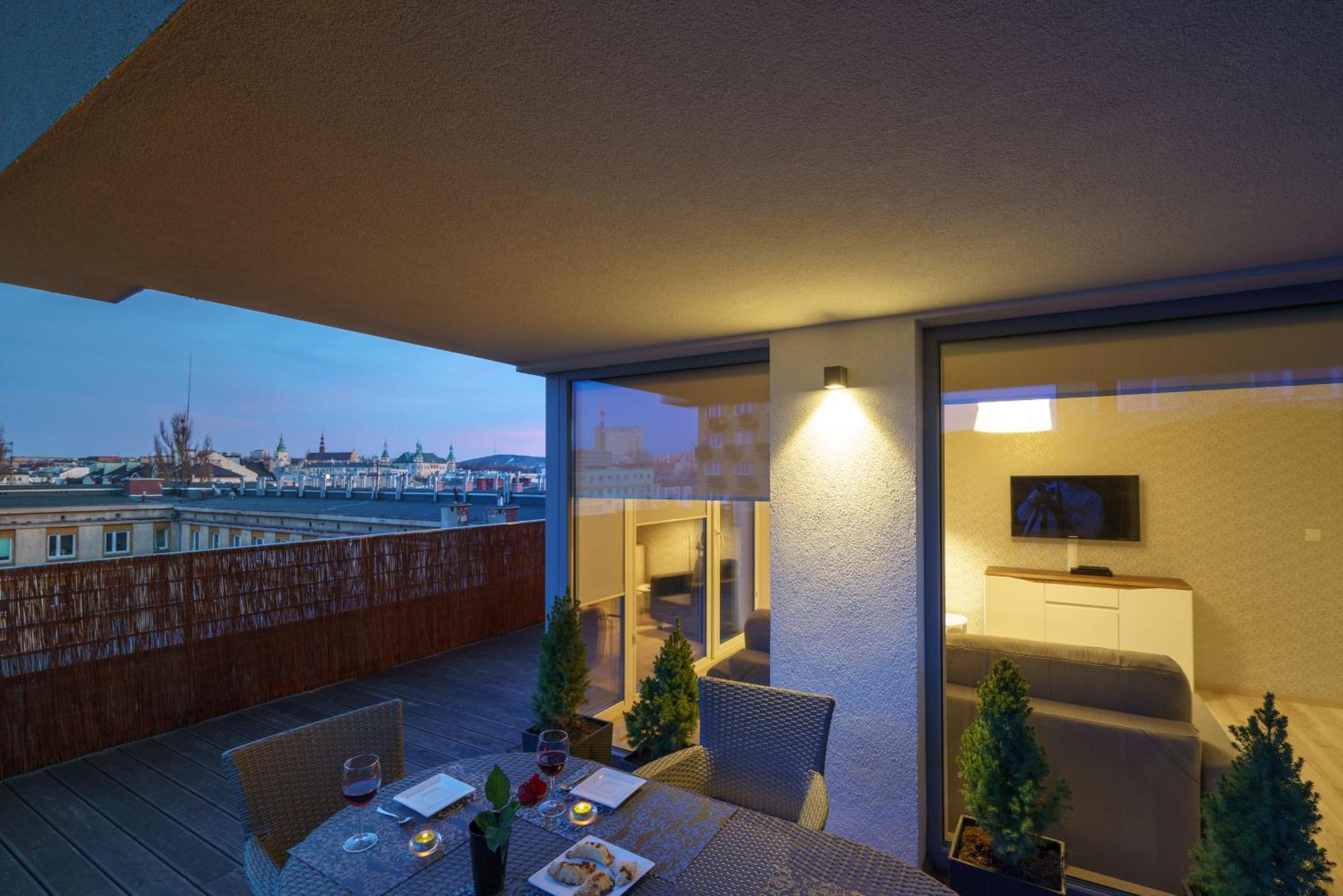 Apartament Z Tarasem Kielce Eksteriør bilde