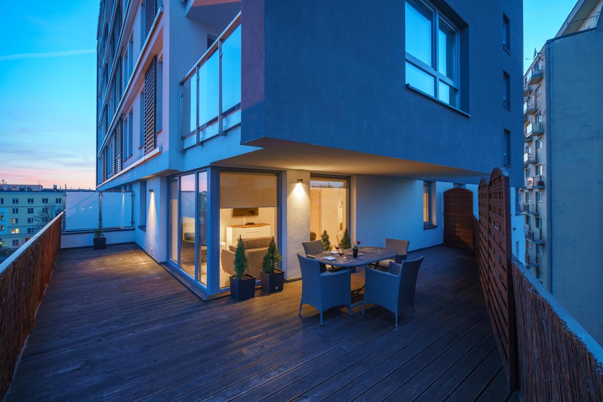 Apartament Z Tarasem Kielce Eksteriør bilde