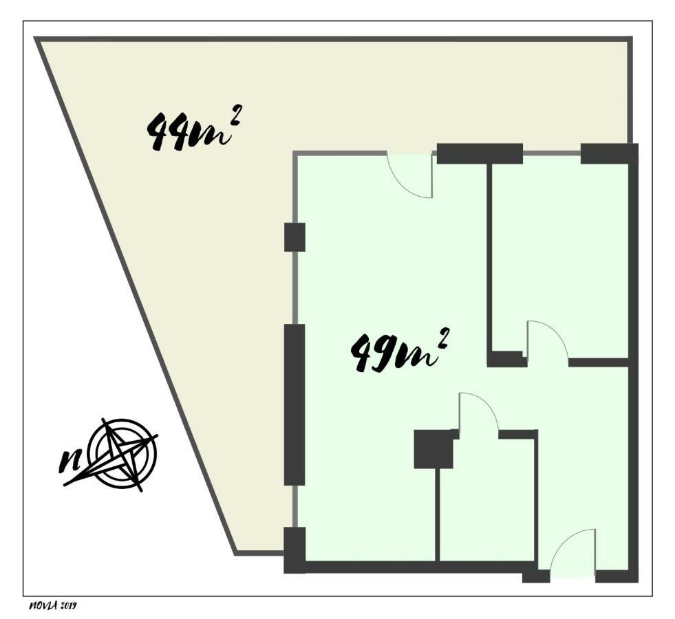Apartament Z Tarasem Kielce Eksteriør bilde